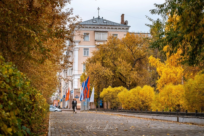 Омск фото города осень