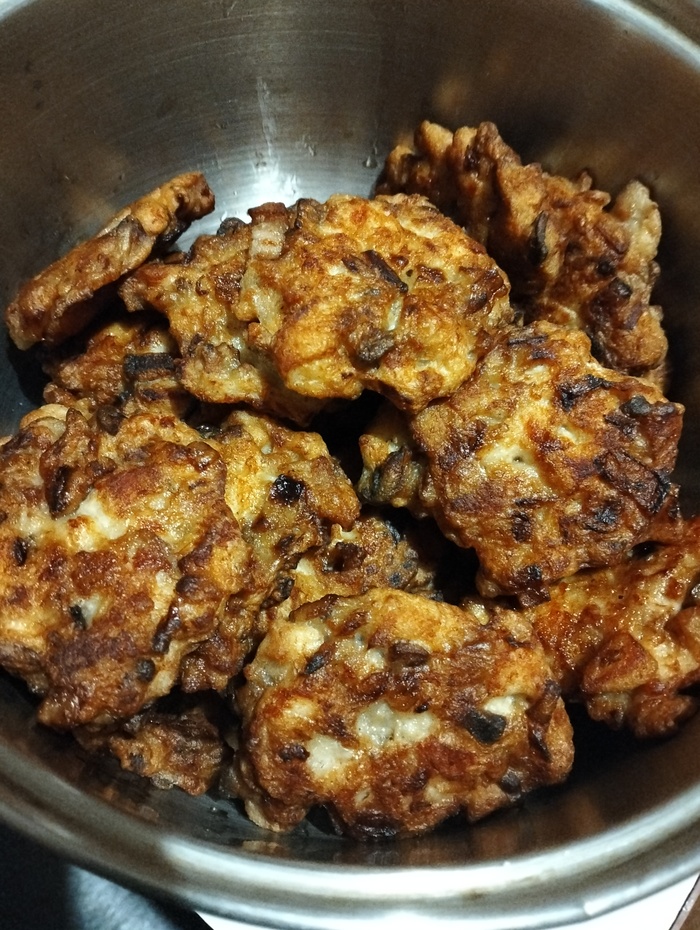 Рубленные куриные котлетки из филе с грибками Кулинария, Рецепт, Длиннопост, Котлеты, Курица
