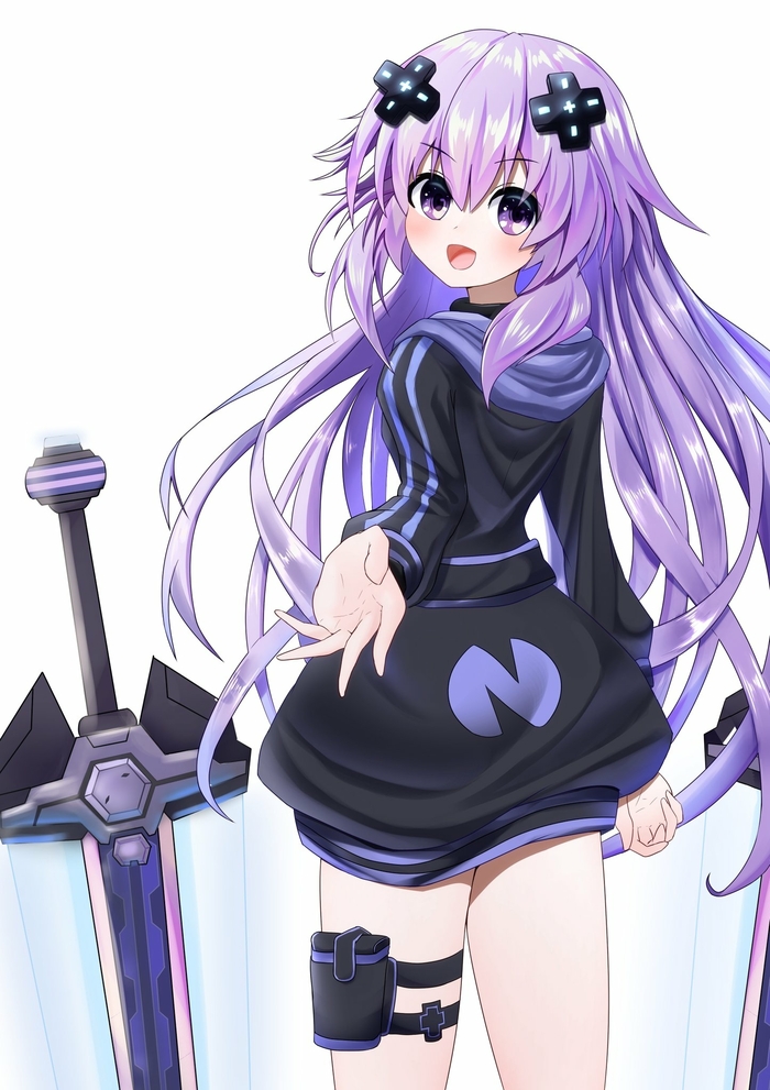 Adult Neptune Anime Art, Hyperdimension Neptunia, Neptunia, Neptune, , , 