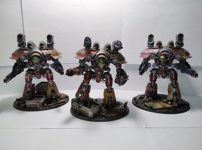 Legio Ignatum ("Fire Wasps"), Hose Taranis ("The Knight Patriarchs") Horus Heresy, Adeptus titanicus, , Warhammer, Warhammer 30k, 