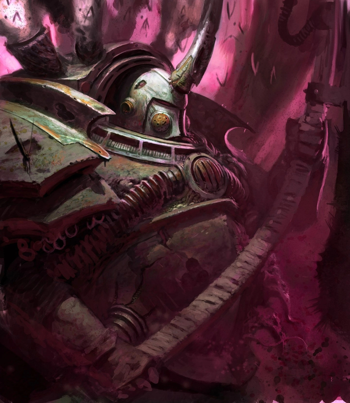 Typhus the Traveller , Warhammer 40k, Chaos Space marines, , Death Guard