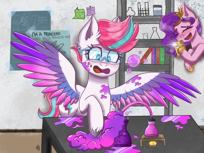      My Little Pony, Ponyart, MLP G5, Pipp Petals, Zipp Storm