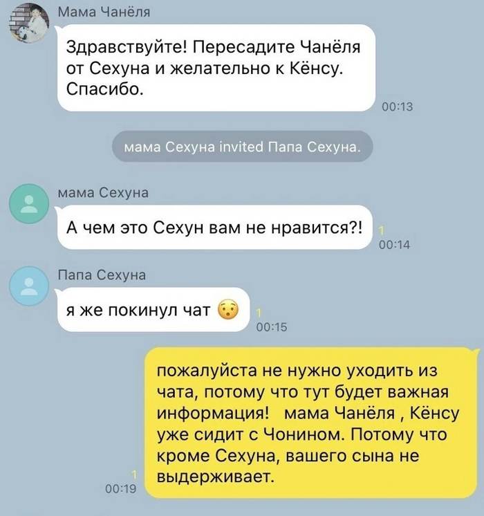 Родительский чат картинки на аватарку