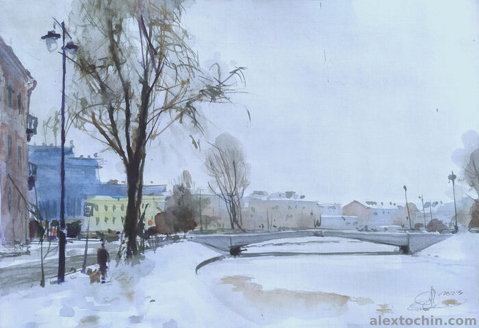 Пряжка. Банный мост