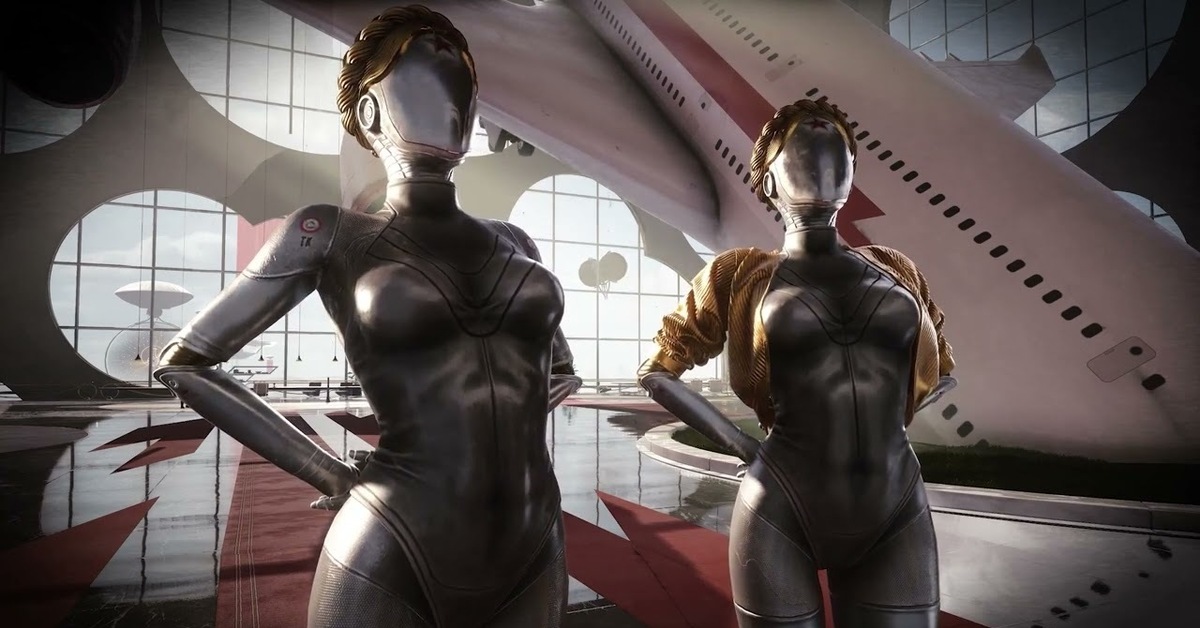 Атомик харт играть. Атомик Харт 2 близняшки. Близняшки Atomic Heart. Атомик Херд близняшки. Atomic Heart 2 близняшки.