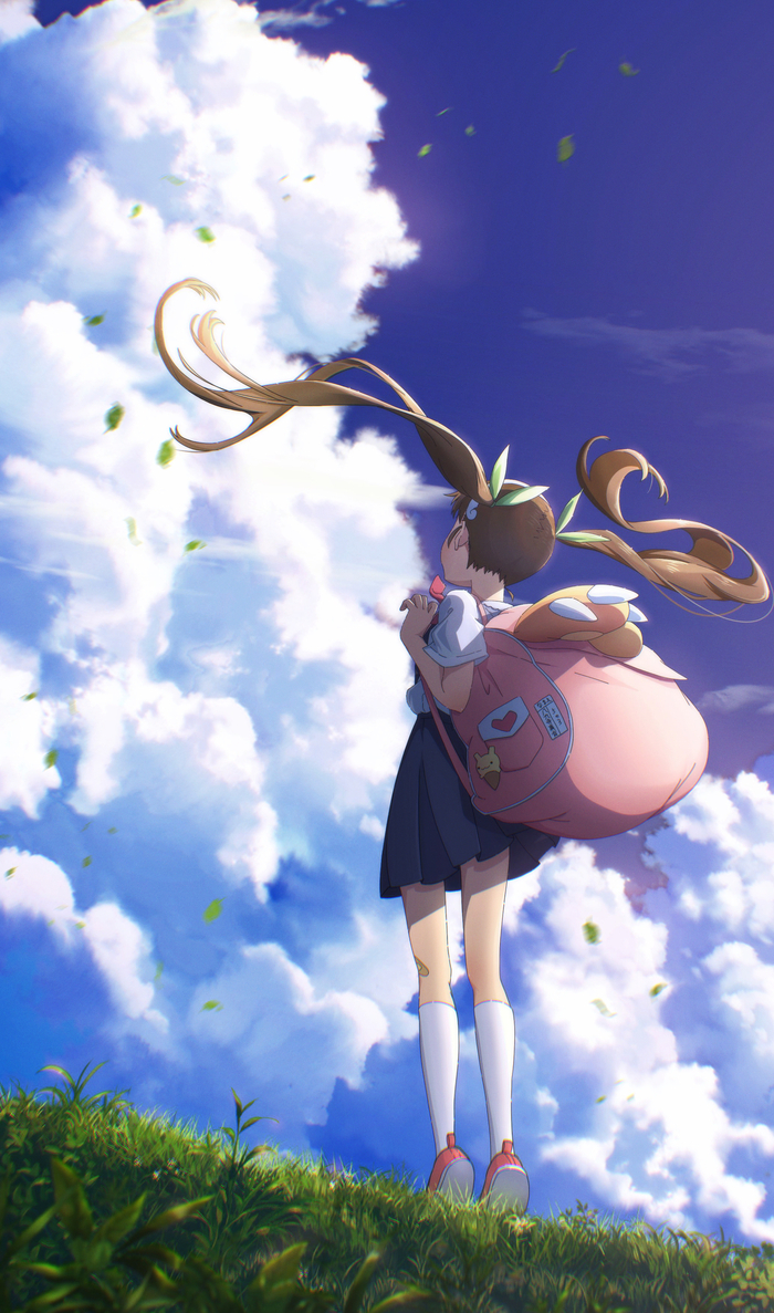  ,    ? ) Anime Art, , , , Hachikuji Mayoi, Bakemonogatari, Monogatari series