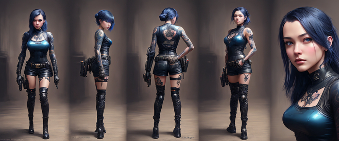 Game Art персонажа