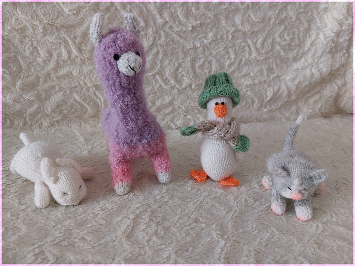 Вязаные друзья