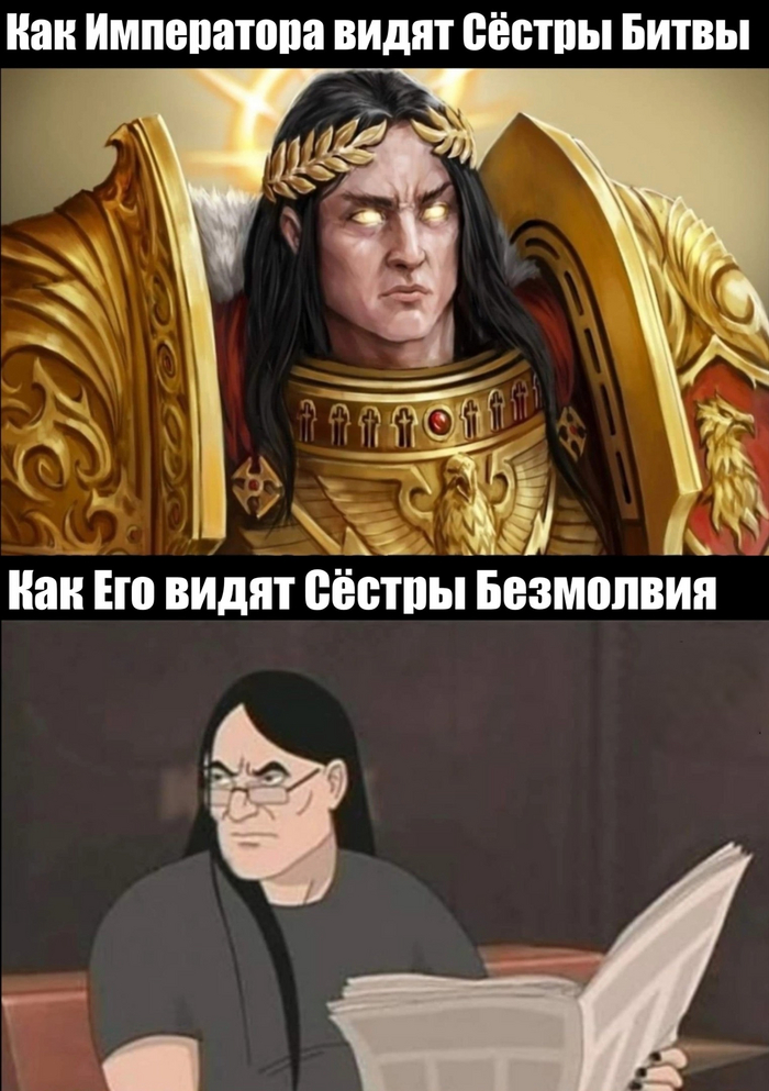    Warhammer 40k, Metalocalypse, Wh humor, Sisters of Silence,  , ,   