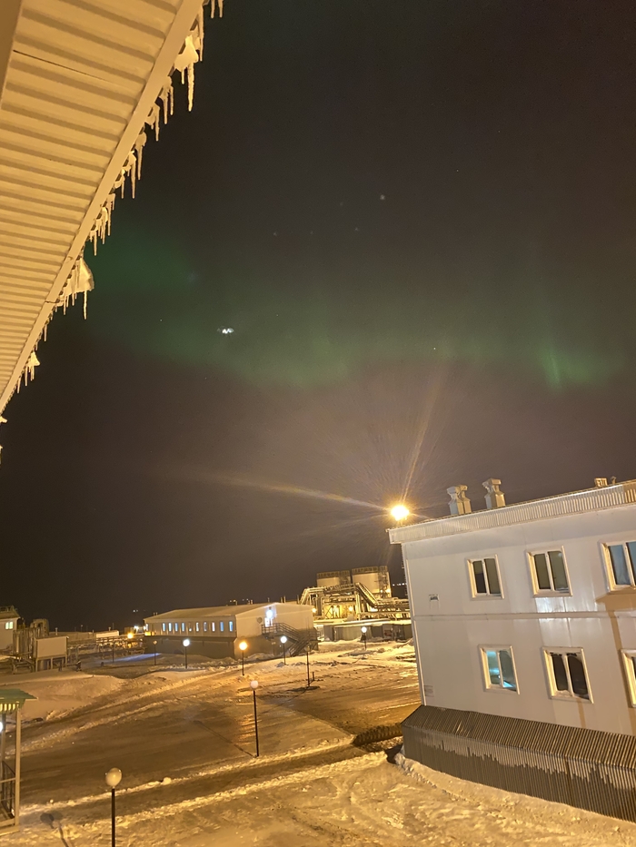 Последнее северное сияние в этом году