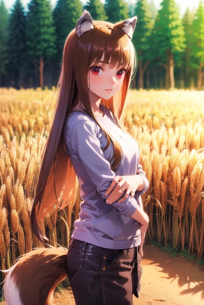    Anime Art, , Holo, Spice and Wolf,  