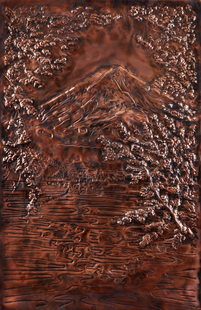 Чеканка. " Фудзияма"