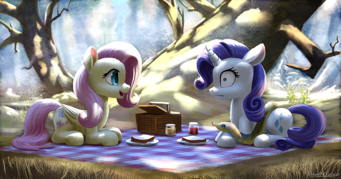  -- My Little Pony, Rarity, Fluttershy, Robsa990
