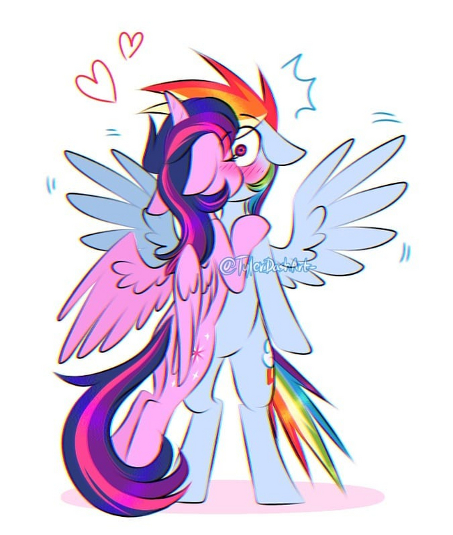       :3 My Little Pony, Rainbow Dash, Twilight Sparkle, , MLP Lesbian