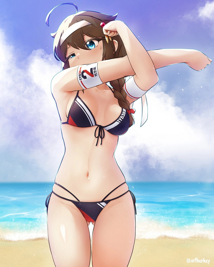 Shigure , Anime Art, Kantai Collection, Shigure