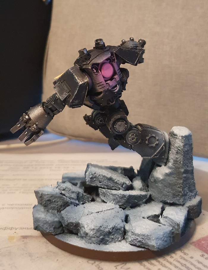      Wh miniatures, Iron Hands, Conversion, , Warhammer 40k, Warhammer 30k, 