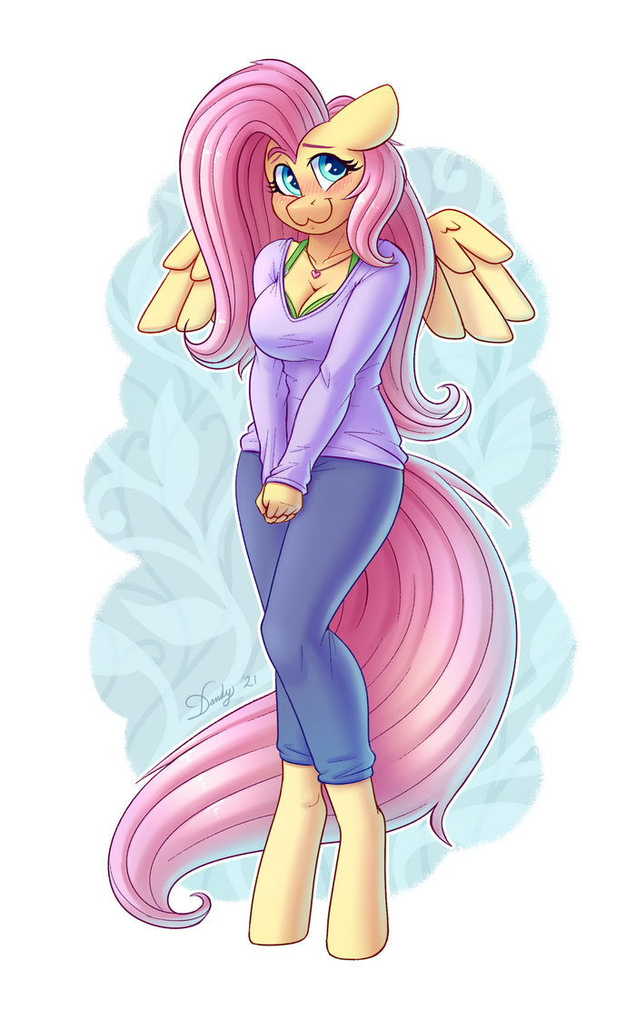  My Little Pony, Ponyart, Fluttershy, , Dandybouquet