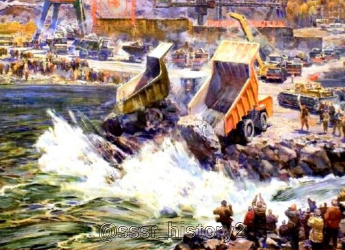 Зато мы делаем ракеты, перекрываем Енисей