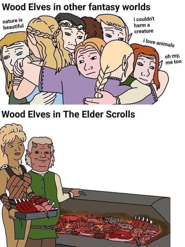   The Elder Scrolls, Bosmer, , 