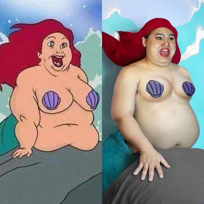 Ariel makeup