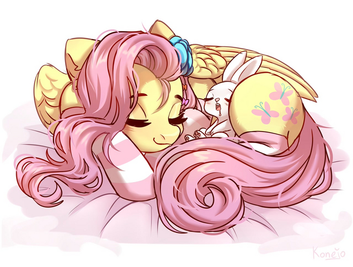  My Little Pony, Fluttershy, Angel Bunny