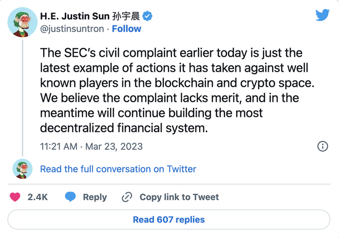 Арест До-Квона, SEC против Tron Foundation, повышение ключевой ставки в США и др Криптовалюта, Инвестиции, Биткоины, Фрс, YouTube, Интересное, Новости, Мемы, Экономика, Финансы, Биржа, Длиннопост