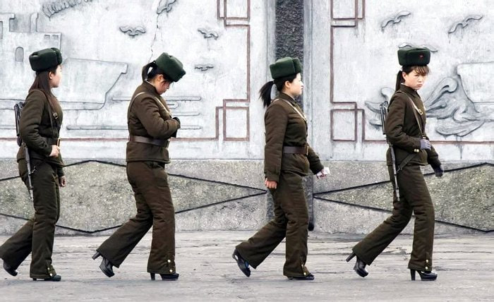 Северокорейские солдаты Сухопутных войск Корейской народной армии (KPAGF), КНДР, 2000–е