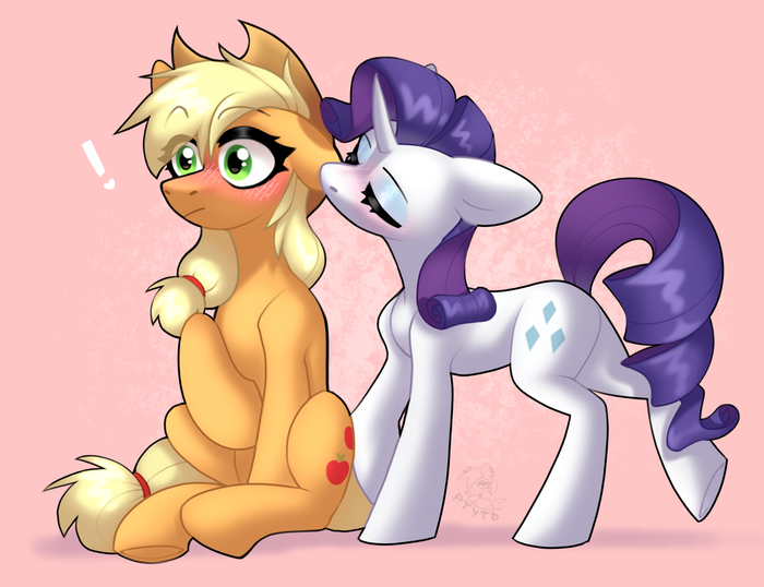   My Little Pony, Applejack, Rarity, , MLP Lesbian