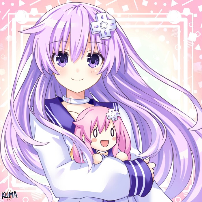 Nepgear Anime Art, Hyperdimension Neptunia, Neptunia, Nepgear, Lewdkuma