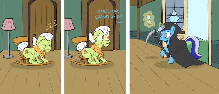   ,   My Little Pony, Minuette, Granny Smith, 