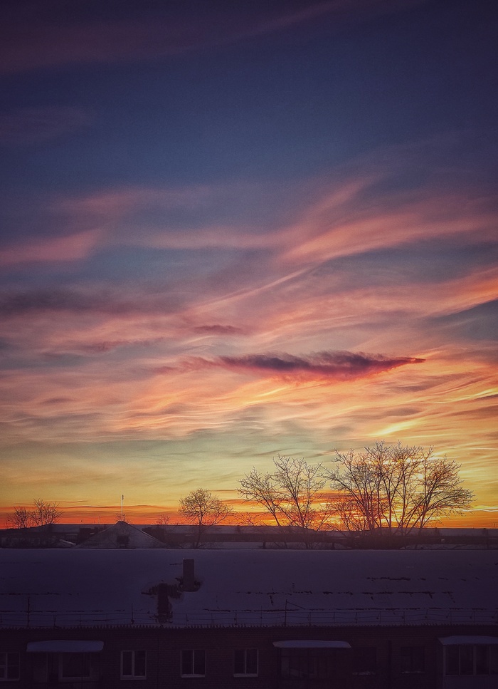 Просто копейский закат Закат, Фотография, Копейск