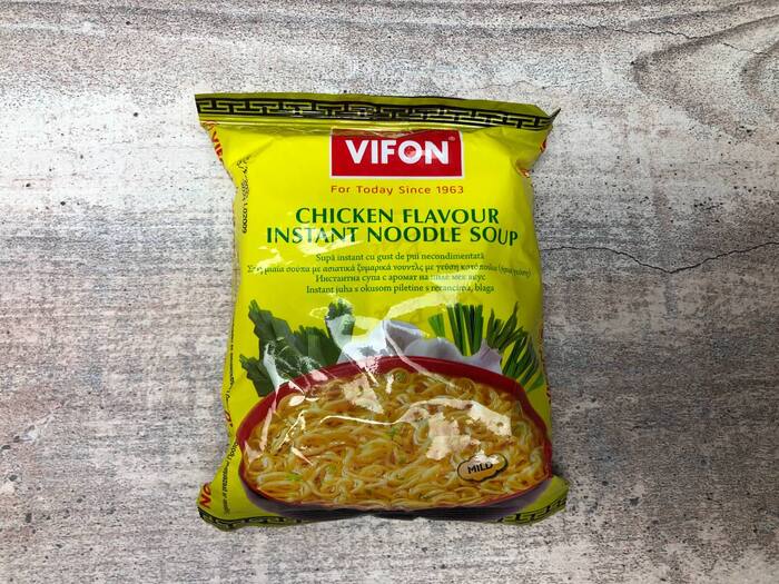 Vifon Chicken Flavour Instant Noodle или что увидишь в Польше Доширакология, Лапша, Еда, Суп, Длиннопост