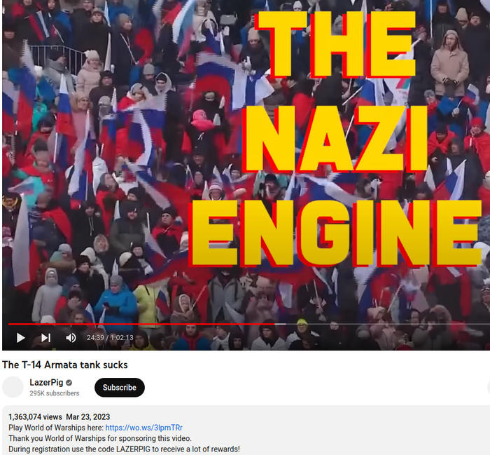 Sponsored by wargaming