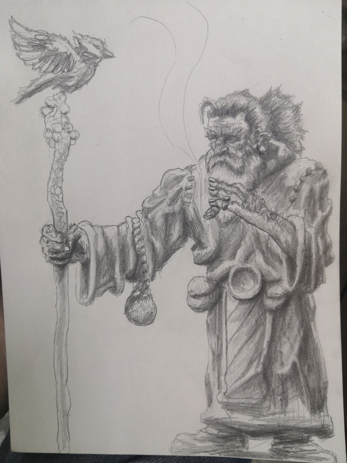 Скетч дворфа