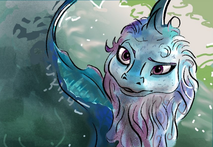 Водная дракоша