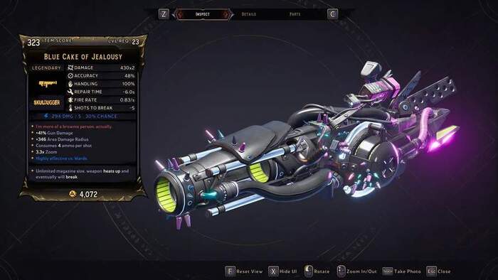  Shift-  Tiny Tina's Wonderlands     Blue Cake