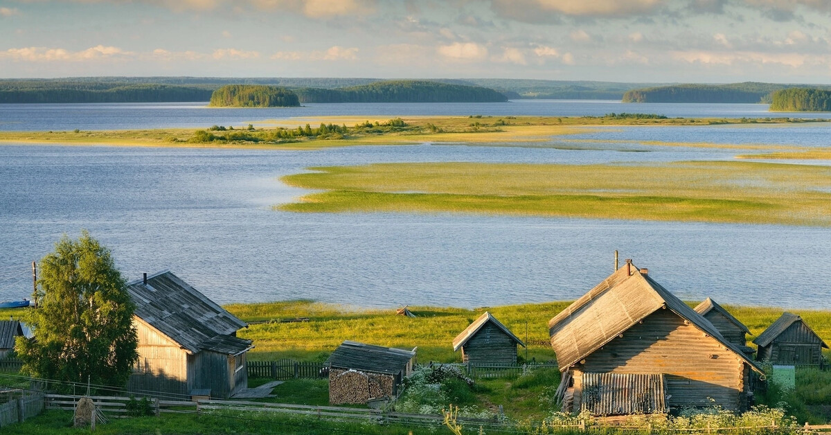 На русском севере перед