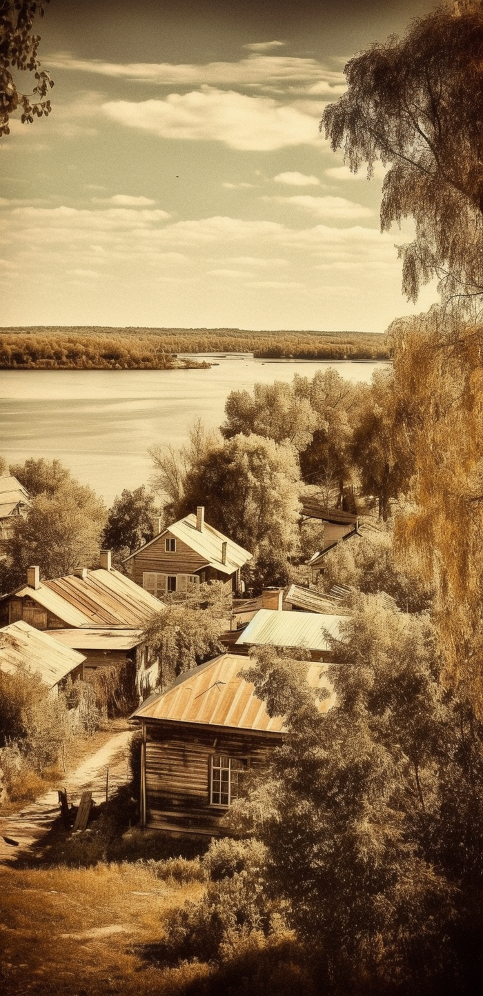 Церковь в поселке Ветлуга. 1910 год. Фотограф С.М. Прокудин-Горский | Пикабу