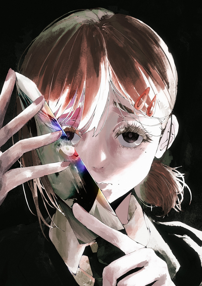  Anime Art, , Chainsaw Man, Kobeni Higashiyama
