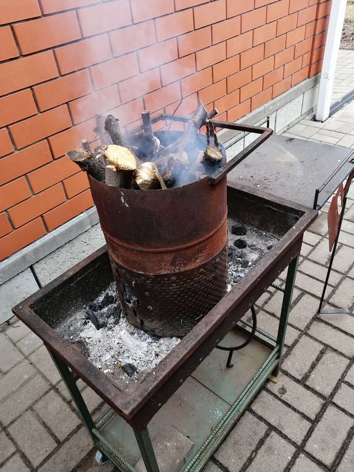 Колбаски на гриле | Пикабу
