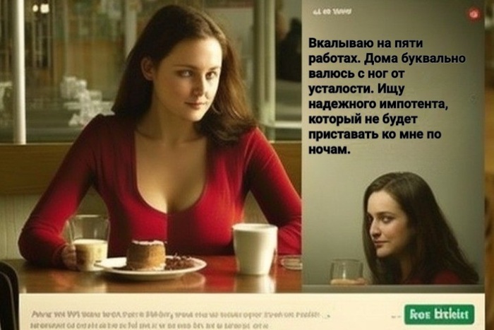 Объявление на сайте знакомств