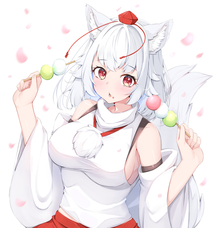 Inubashiri Momiji Touhou, Inubashiri Momiji, , Anime Art, , Rururiaru, , Animal Ears