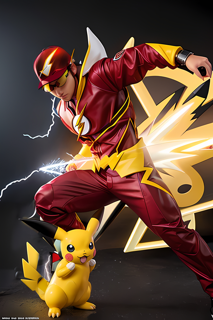 Пикачу и Флеш