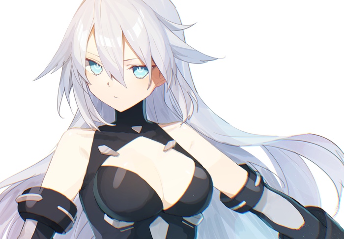 Black Heart Anime Art, Hyperdimension Neptunia, Neptunia, Noire (Black Heart), Black Heart, Blancpig yryr