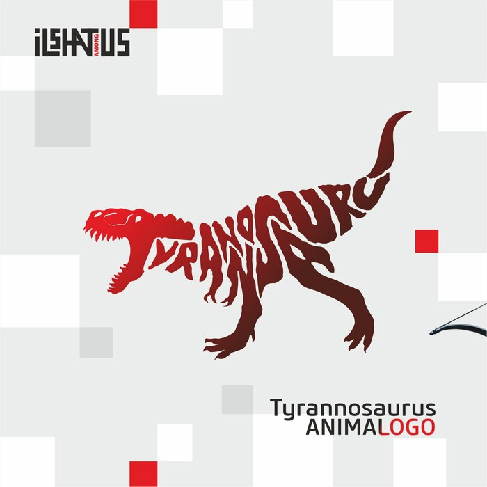 Tyrannosaurus animalogo , Pikabu Publish Bot, , Paleoart, 
