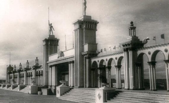 Стадион «Динамо» в Воркуте - 1946 год