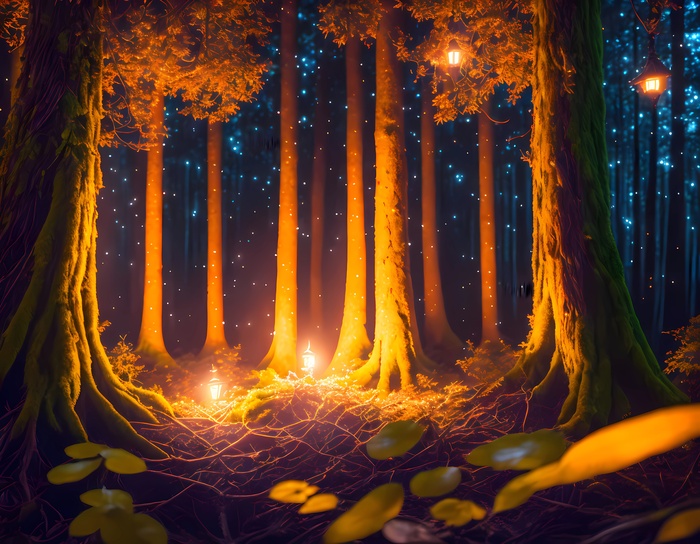 Песни вечерноего леса