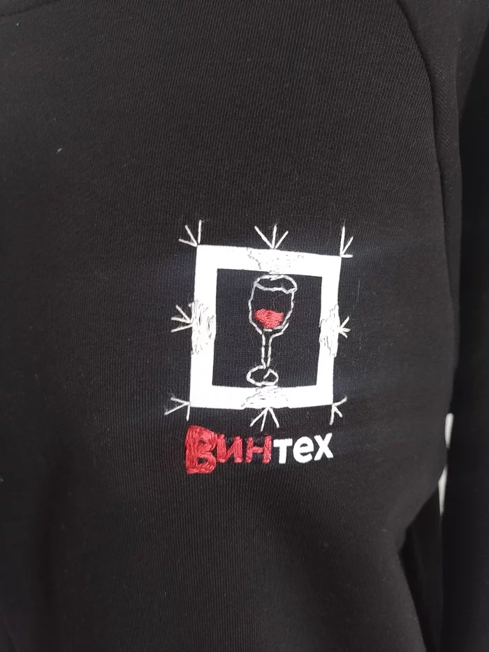 Винтех Рукоделие без процесса, Мулине, Апсайклинг, Вышивка, Вино, Длиннопост