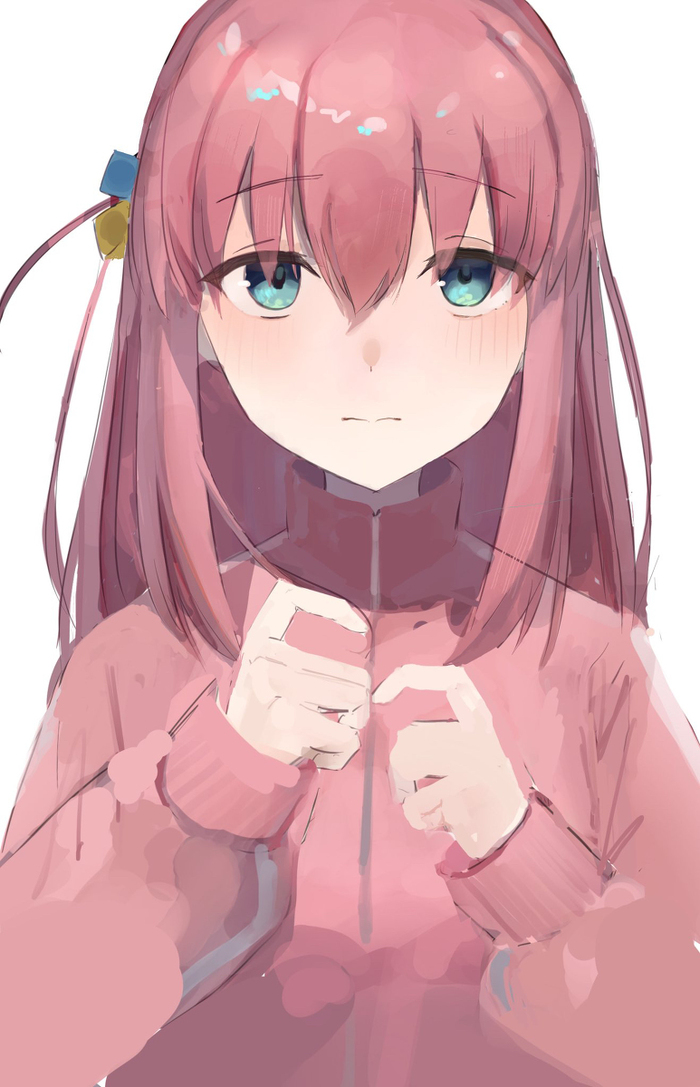 Hitori Anime Art, , Bocchi the Rock!, Gotou Hitori, 