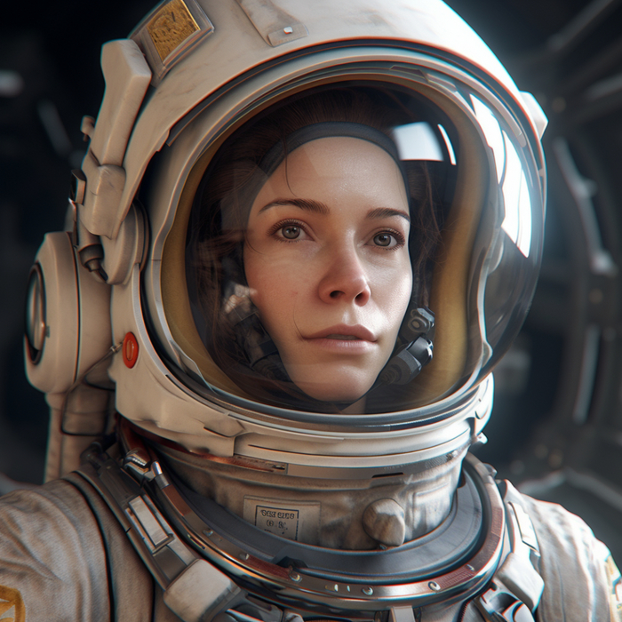 Как нейросеть видит космонавтов? | Пикабу